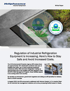 The Regulation of Industrial Refrigeration Equipment is Increasing.